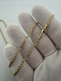 20" 2mm 14K yellow gold rope chain, 7.55g – Ott Family Jewelry (8)