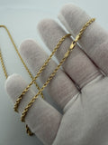 22" 2.5mm 14K yellow gold rope chain, 10.73g – Ott Family Jewelry (8)