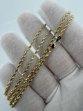 18" 2.5mm 14K yellow gold rope chain, 8.44g – Ott Family Jewelry (8)