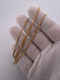 18" 14K Yellow Gold Bismark 2mm 3.8g