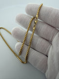 16" 14K Yellow Gold Franco 2.5mm 15.6g