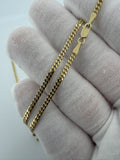20" 2.5mm solid 10K yellow gold Cuban link chain, 8.3g – Ott Family Jewelry (8)