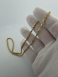 16" 14K Yellow Gold Rope 2.7mm 12.8g