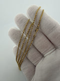 20" 14k Yellow Gold Rope 1.8mm 2.1g