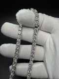 22" 5mm silver moissanite tennis chain, 46ctw D VVS1, 37.5g – Ott Family Jewelry (8)