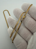 18" 14K Yellow Gold Curb 3mm 6.72g