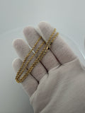 16" 2.5mm 14K yellow gold rope chain, 7.62g – Ott Family Jewelry (8)