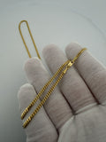 26" 14k Yellow Gold Cuban 2.5mm 13.14g