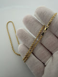 20" 2.5mm 14K yellow gold rope chain, 9.5g – Ott Family Jewelry (8)