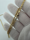 26" 14K Yellow Gold Rope Chain 3mm 20.0g