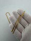 20" 14k Yellow Gold Cuban 3mm 14.92g