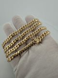 18K 8mm Handmade Miami Cuban