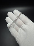 7" 4mm silver moissanite tennis bracelet, 12.33ctw D VVS1, 11.5g – Ott Family Jewelry (8)