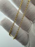20" 14k Yellow Gold Rolo 2mm 2.0g