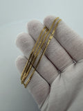 18" 14k Yellow Gold Cuban 2mm 5.3g