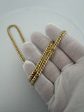 20" 14k Yellow Gold Cuban 4mm 25.2g