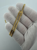 20" 14k Yellow Gold Cuban 3mm 15.53g