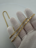 24" 3mm 14K yellow gold rope chain, 18.3g – Ott Family Jewelry (8)