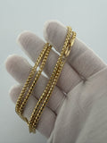 22" 14K Yellow Gold Franco 3mm 29.1g