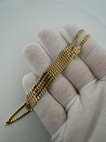 22" 3mm solid 14K yellow gold Cuban link chain, 14.72g – Ott Family Jewelry (8)