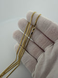 26" 1.75mm solid 10K yellow gold Cuban link chain, 6.6g – Ott Family Jewelry (8)