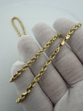 20" 14k Yellow Gold Rope 3.5mm 6.8g
