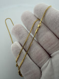 20" 1.75mm solid 10K yellow gold Cuban link chain, 4.64g – Ott Family Jewelry (8)