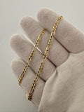 26” 14k Yellow Gold Figaro 3mm 9.8g