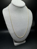 24” 14k Yellow Gold Rope 2mm 6.85g