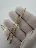 16" 2mm 14K yellow gold rope chain, 6.0g – Ott Family Jewelry (9)