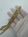 26" 14K Yellow Gold Franco 3mm 34.84g