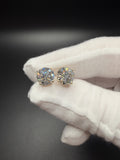 6ctw IGI certified lab diamond stud earrings, E-G VS2+, 14K yellow gold, push backs – Ott Family Jewelry (8)