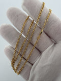 18" 14K Yellow Gold Cable 2.5mm 7.5g