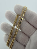 24" 14K Yellow Gold Rope Chain 2.5mm 11.4g