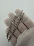 20" 14k White Gold Franco 2mm 7.42g