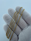 20" 14K Yellow Gold Rolo 2mm 2.0g