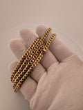 20" 14k Yellow Gold Cuban 6mm 53.14g