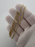 18" 2mm 14K yellow gold rope chain, 6.93g – Ott Family Jewelry (9)