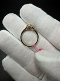Size 7 10k Yellow Gold 1/4ctw VS/VVS Lab Diamond Fashion Ring 2.5g