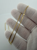 18" 1.75mm solid 10K yellow gold Cuban link chain, 4.6g – Ott Family Jewelry (9)