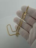 22" 2.5mm solid 10K yellow gold Cuban link chain, 9.05g – Ott Family Jewelry (9)