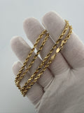 20" 14K Yellow Gold Rope 3.5mm 21.82g