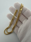22" 14K Yellow Gold Franco 3mm 29.15g