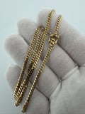 Pre-Owned 18" 14k Yellow Gold Cuban 3mm 14.2g