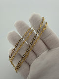 22" 14k Yellow Gold Paperclip 3mm 5.2g