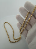 22" 4mm 14K yellow gold rope chain, 27.8g – Ott Family Jewelry (9)