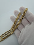 26" 14K Yellow Gold Rope 3.5mm 12.0g