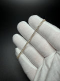 7" 14K Yellow Gold 2.99ctw E-F VS Lab Diamond Tennis EGL Certified – 2.3mm – 5.48g