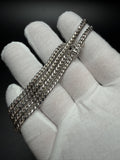 20" 14K White Gold Cuban 4mm 25.0g