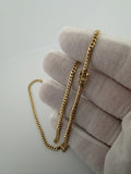 16" 3mm 14K yellow gold Cuban chain, 11.6g (pre-owned) – Ott Family Jewelry (9)